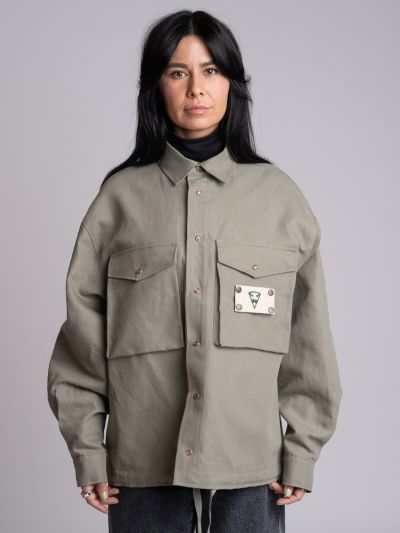 Oversized Shirt Light Grey TamoTamo x Animaletto