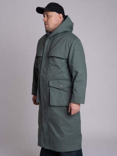 Hooded Green Accapulco Coat TamoTamo x Animaletto