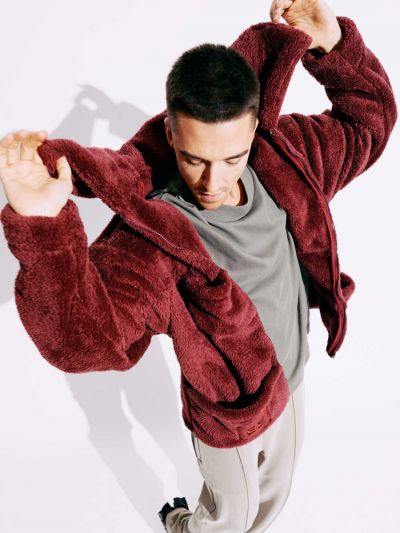  BE Savage Bordo Oversized Jacket - TamoTamo x Emil Rengle