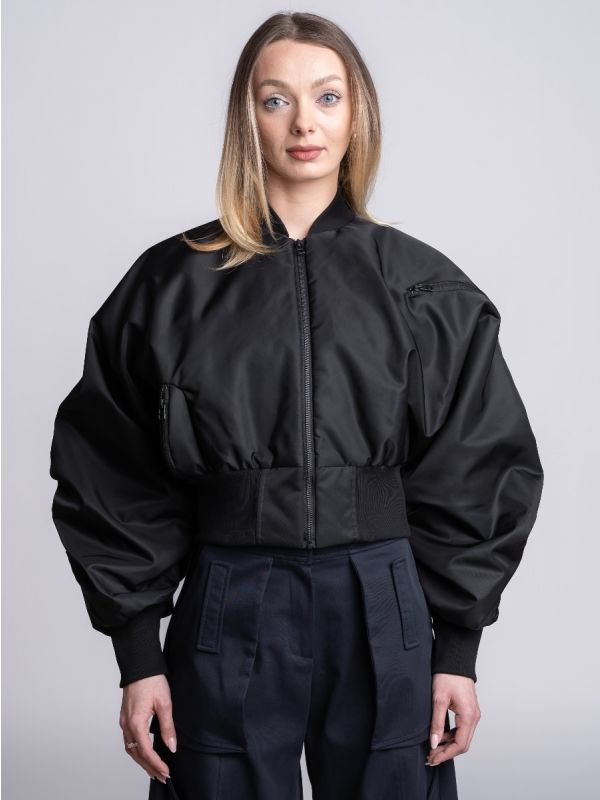 The Dune Black Bomber Jacket