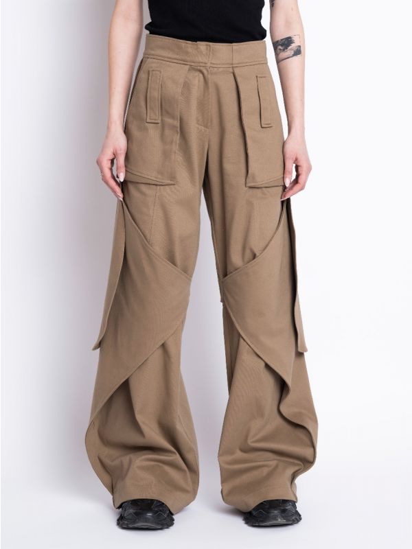 Zaha's Grace Beige Trousers