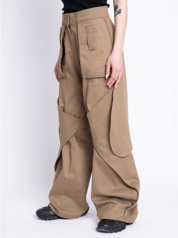 Zaha's Grace Beige Trousers