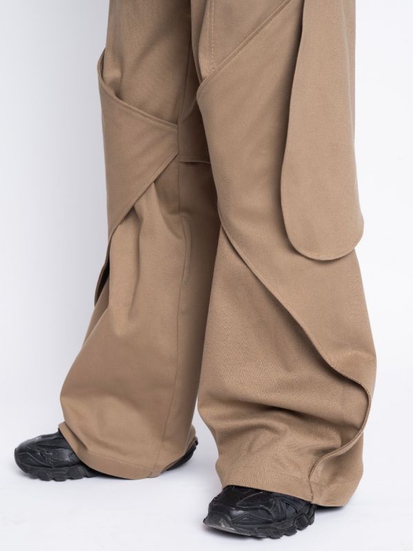 Zaha's Grace Beige Trousers