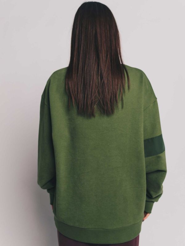 BE Bold Green Oversized Sweatshirt - TamoTamo x Emil Rengle