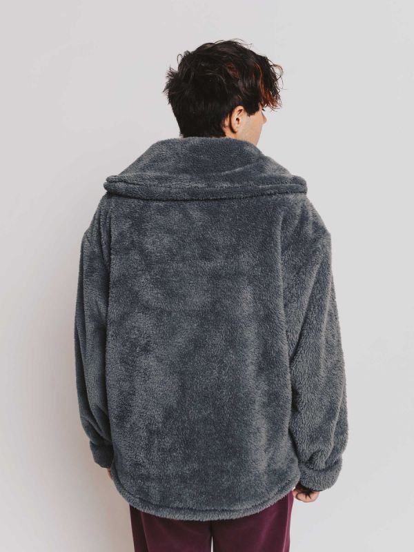  BE Savage Grey Oversized Jacket - TamoTamo x Emil Rengle