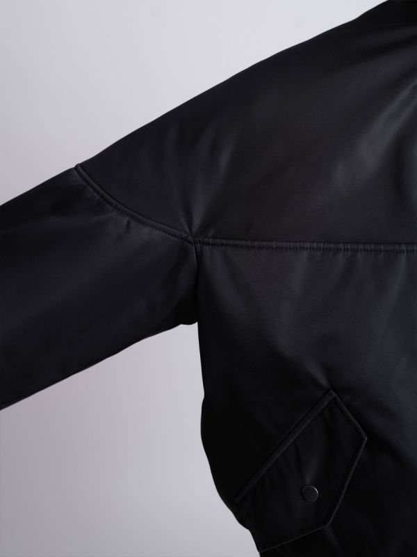 The Midnight Elegance Bomber Jacket