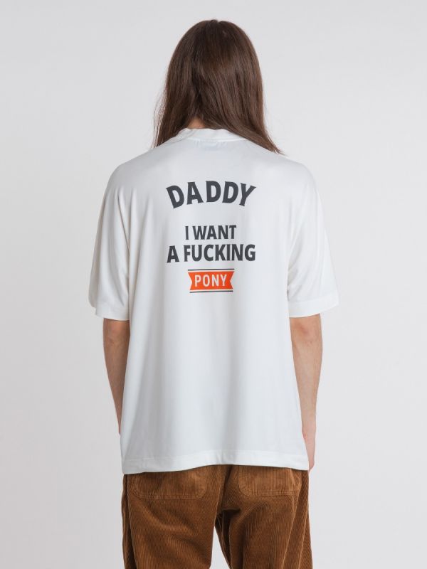 Daddy’s Pocket Signature Collection Ivory Tee and Card Slide Case Tee Ketchup Edition