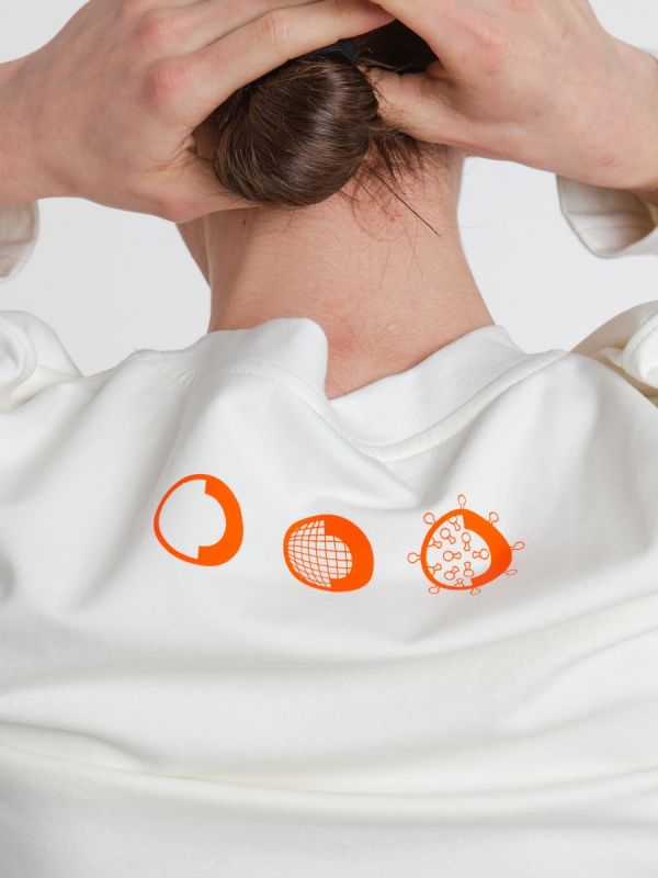 Let's Show The Best in Us Signature Collection Ivory Sweatshirt and Case