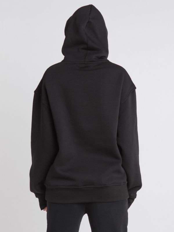 Social Media Brainwash Black Hoodie