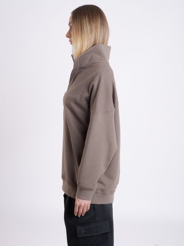 80's Style Brown Sweatshirt