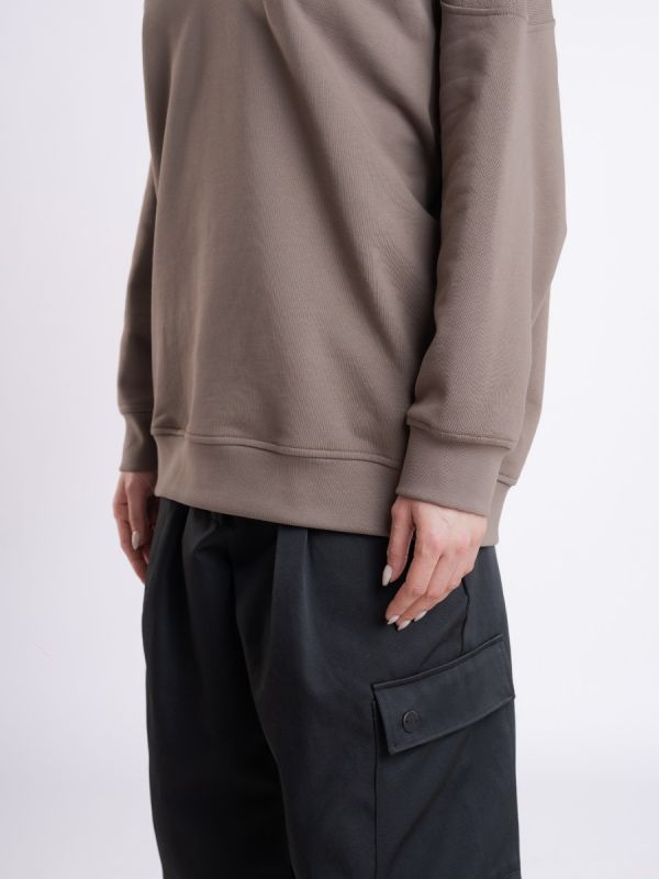 80's Style Brown Sweatshirt