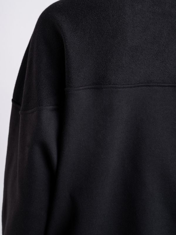 80's Style Black Sweatshirt