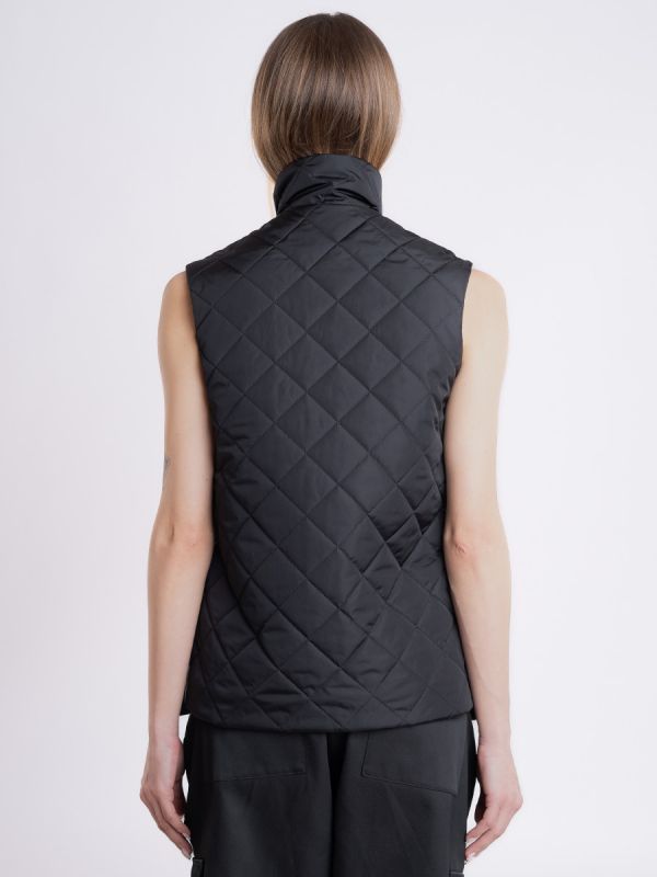  Inflated Pocket Noir Vest for Women