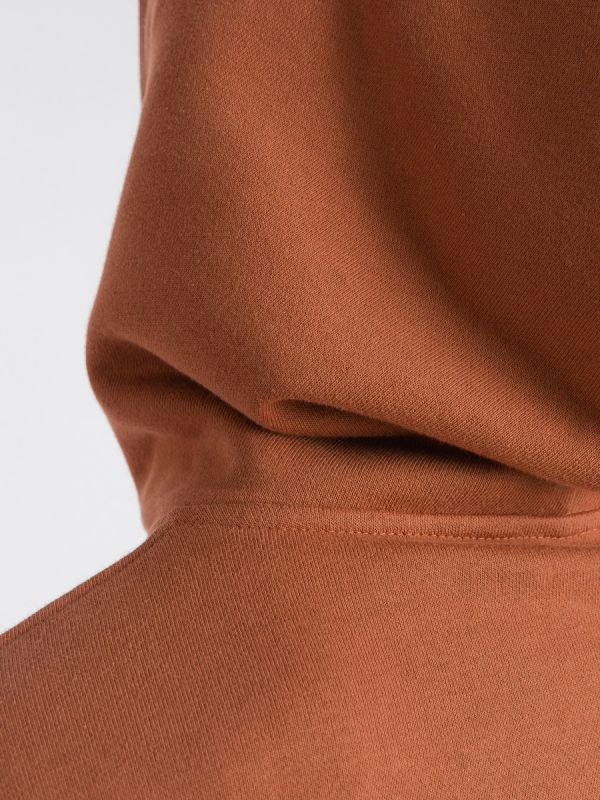 Young and Bipolar Minimal Brown Hoodie Basic Line